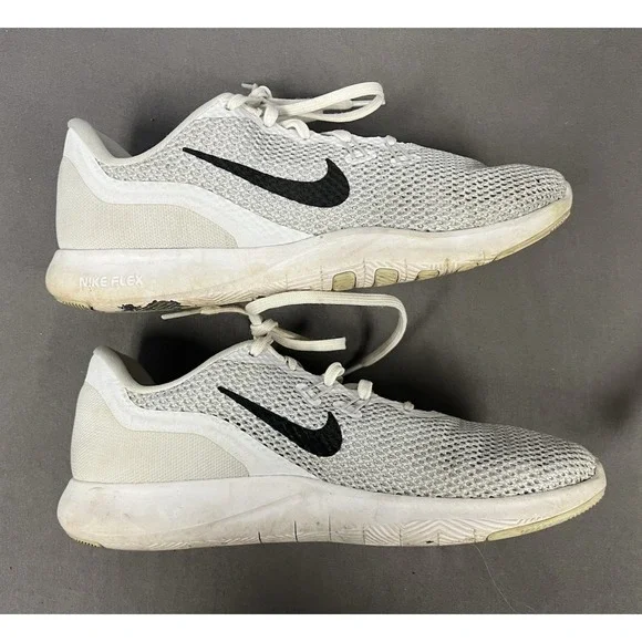 Nike Flex TR 7 Womens Running Shoes Mesh 898479-100 8.5 white sneakers - Picture 3 of 12